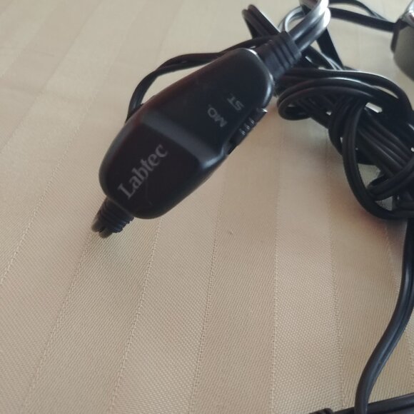 Labtec- Elite 825 Stereo Headphones Good Condition, - Picture 3 of 4